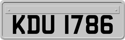 KDU1786