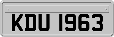 KDU1963