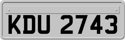 KDU2743
