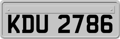 KDU2786