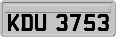 KDU3753