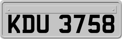 KDU3758
