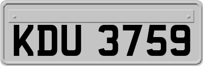 KDU3759