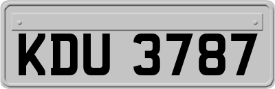 KDU3787