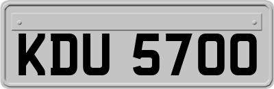 KDU5700