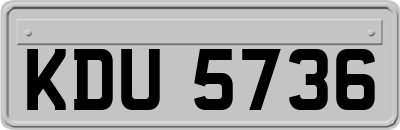 KDU5736