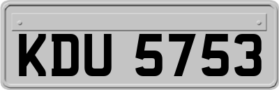 KDU5753