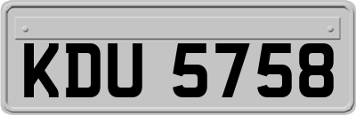 KDU5758