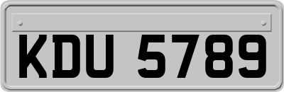 KDU5789