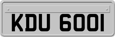 KDU6001