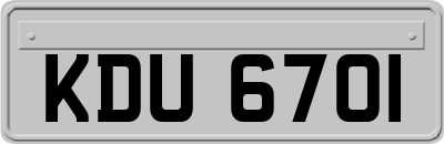 KDU6701