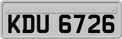 KDU6726