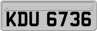 KDU6736