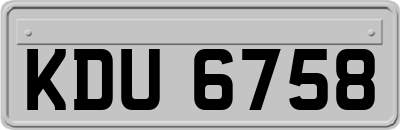KDU6758
