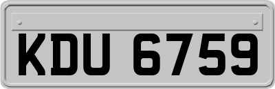 KDU6759