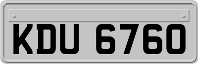 KDU6760