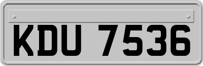 KDU7536