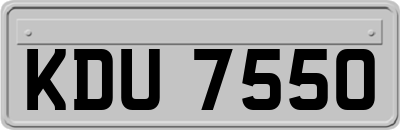 KDU7550