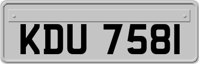 KDU7581