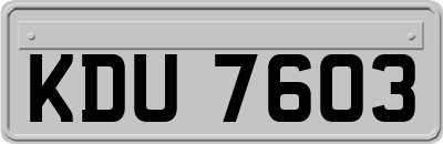KDU7603
