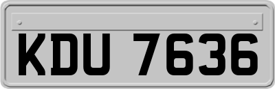 KDU7636