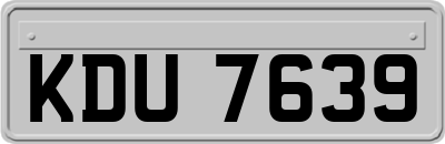 KDU7639
