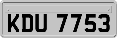 KDU7753