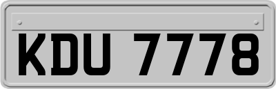 KDU7778