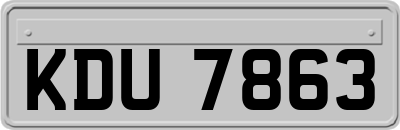 KDU7863