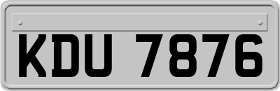 KDU7876