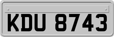 KDU8743