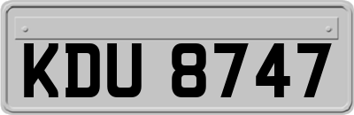 KDU8747