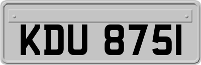 KDU8751