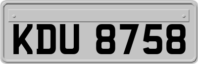 KDU8758