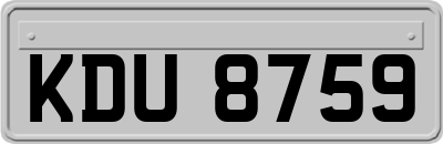 KDU8759