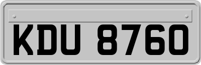KDU8760