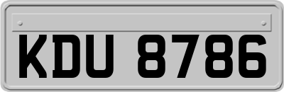 KDU8786