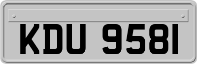 KDU9581