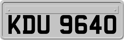 KDU9640