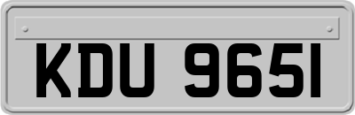 KDU9651