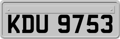 KDU9753