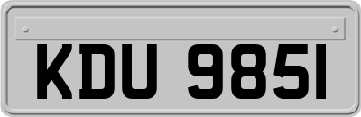KDU9851