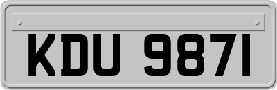 KDU9871