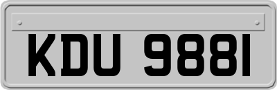 KDU9881