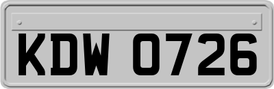 KDW0726