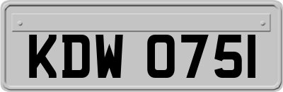 KDW0751