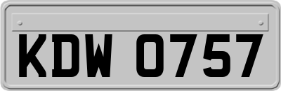 KDW0757