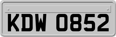 KDW0852