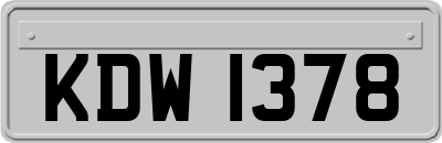 KDW1378