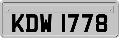 KDW1778